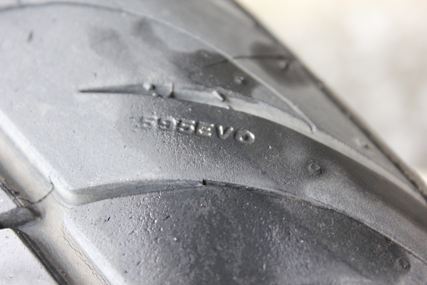 ขายยางFederal 595 EVO 195-50-15 ปี11 1คู่ ดอกเต็มๆ ถูกๆ