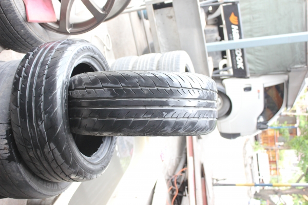 ขายยางFederal 595 EVO 195-50-15 ปี11 1คู่ ดอกเต็มๆ ถูกๆ