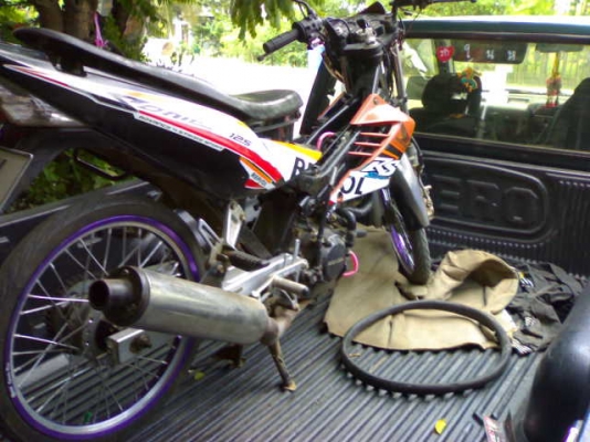 ฮอนด้าโซนิค  สตาร์ทมือ