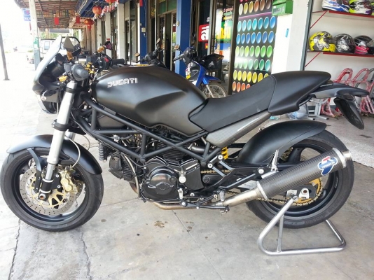 ducati m800 ปี2003 หัวฉีด กุญแจชิบ 3 ดอก พร้อม สรรพสามิตรตัวจริง เปิดราคา 175,000 บาท รับแลกเทิร์นคับ