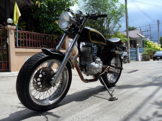 cafe racer 200 ทะเบียนโครงเครื่องมีใบอินวอย จัดเต็มราคาถูกเวอร์