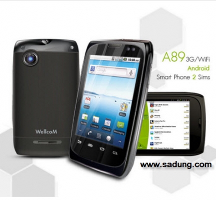 Wellcom - A89 Android 2.2 Froyo 3G WIFI ของใหม่ครับ ครบยกกล่อง