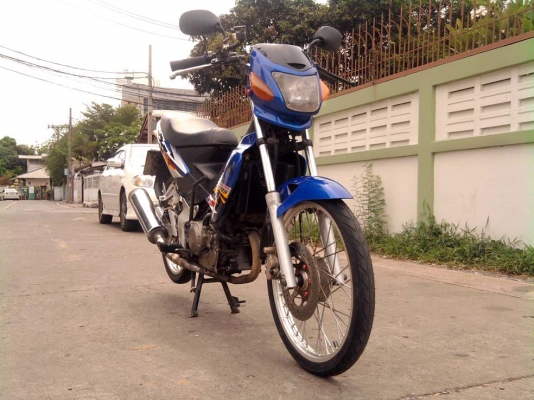 ขออนุญาติขาย Honda Sonic 125 CC. สีน้ำเงิน ล้อเงิน