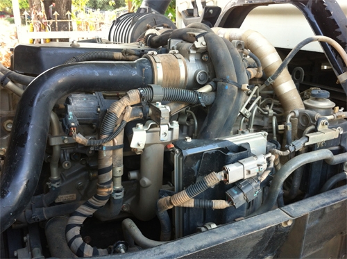 ฝากขาย ISUZU DECA 240 ยูโร3 ปี53 ดัมพ์แม่ลูก 18 ล้อ สภาพเดิม