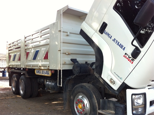 ฝากขาย ISUZU DECA 240 ยูโร3 ปี53 ดัมพ์แม่ลูก 18 ล้อ สภาพเดิม