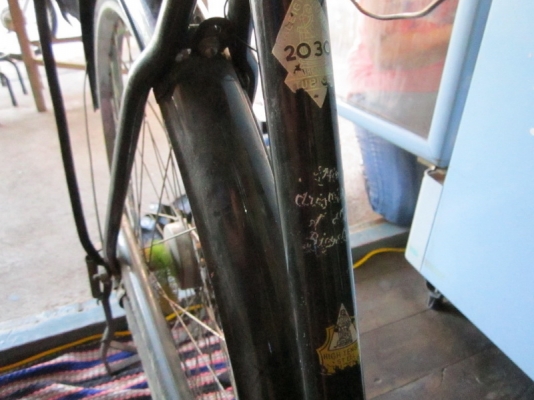 ลดราคาตี่พิจิตร//ขาย จักรยานโบราณ humber 28 ชาย