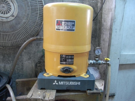 ขายปั้มน้ำ mitsubishi 150 W สภาพสวย พร้อมใช้งาน รับประกันคุณภาพ ดูประวัติการขายผมได้ครับ