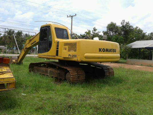 komatsu pc200-6 เครื่อง6BD Turbo ซีเรียล94000