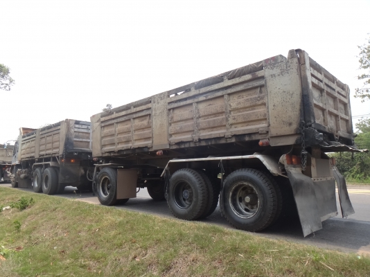 ขายด่วน  รถสิบล้อสองเพลาดั้มพ์พ่วง แม่-ลูก ISUZU  DEGA  270  ยูโร1  เดิมๆ  สภาพดีมากสมบูรณ์แบบ  พร้อมใช้งาน