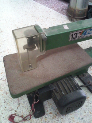 เลื่อยฉลุไม้ขนาดรับไม้ได้ด้านในถึง14นิ้วเครื่องทำงานได้ดีเสียงไม่ดัง