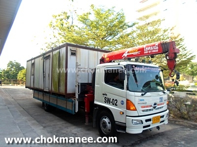 รถเฮี๊ยบ บริการ-ให้เช่า รถเฮี๊ยบ 3 ตัน รถเฮี๊ยบ 5 ตัน