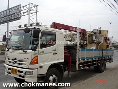 รถเฮี๊ยบ บริการ-ให้เช่า รถเฮี๊ยบ 3 ตัน รถเฮี๊ยบ 5 ตัน