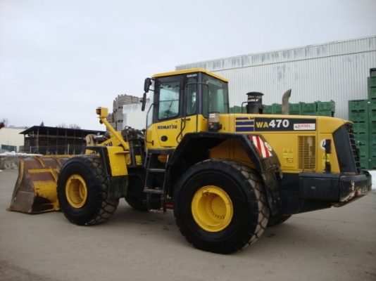 รถตักล้อยาง KOMATSU WA470-5&rlm; นำเข้าจากต่างประเทศ