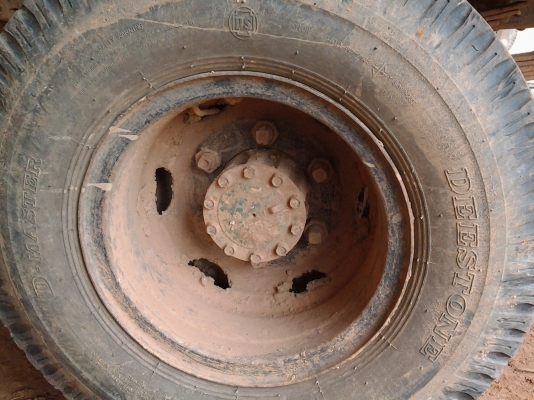 Isuzu NRR175 ดั้ม Fหน้าFหลัง เพาเวอร์ ยาง825