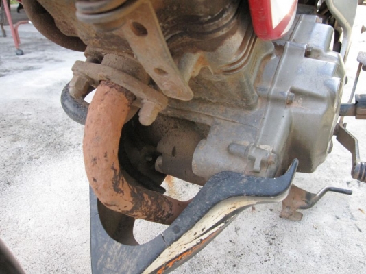 ขายฮอนด้า โซนิค 125 ตัวเก่า เรือนไมล์สีน้ำเงิน ราคา 10,500 บาท