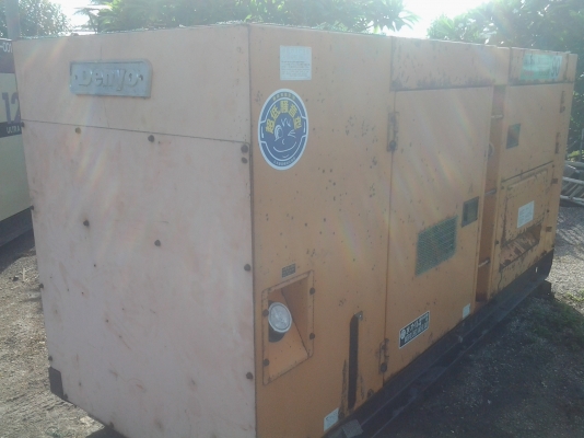 ขายเครื่องปั่นไฟ Denyo 90 Kva สภาพนำเข้าจากญี่ปุ่น