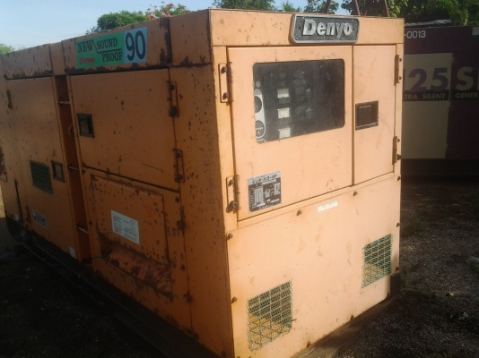ขายเครื่องปั่นไฟ Denyo 90 Kva สภาพนำเข้าจากญี่ปุ่น