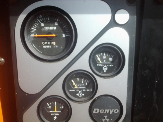 ขายเครื่องปั่นไฟ Denyo 90 Kva สภาพนำเข้าจากญี่ปุ่น