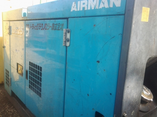 ขายเครื่องปั่นไฟAirman  25 Kva นำเข้าจากญี่ปุ่นยังไม่เคยใช้งานในไทย