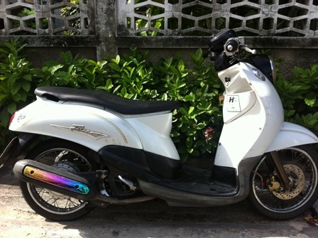 ขาย yamaha fino ปี 50 ภาษีไม่ขาด ขี่กลับบ้านได้เลย