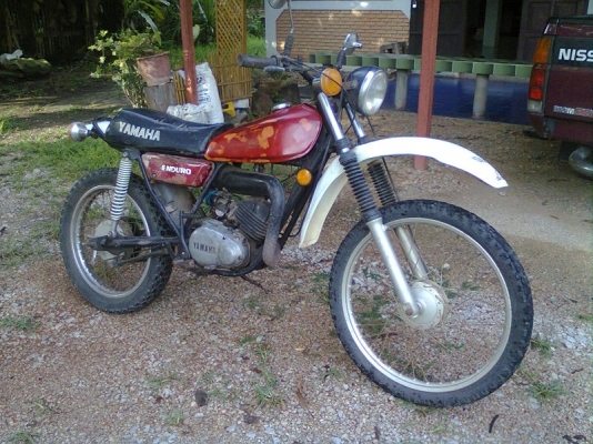 ขายyamaha dt100..แห้งๆเครื่่องดี(nobook)5,200/ลำปาง