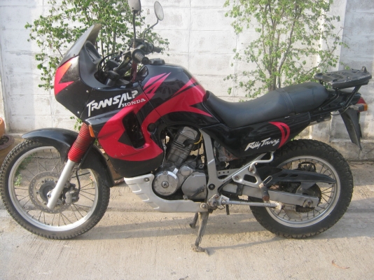 ขาย Honda transalp 650 ทะเบียน