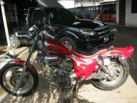 ขอขายxv750 แต่งแนวสักคัน