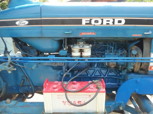 Ford ฟอร์ด 6610 เสื้อลาย พร้อมชุดที่ติดมากับรถไถ