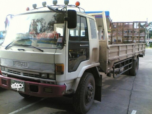 ISUZU ROCKY FTR 210 HP 6HH1 ปี 36 กระบะเหล็กความยาว 7 เมตรมีหางสไลด์ไฮดรอลิกส์ครบพร้อมใช้งาน เครื่องแน่นแรงดี ภายในเก๋งคอนโซลสวยครบ พวงมาลัยเพาเวอร์ ช่วงล่างคัชซีใหญ่สวยไม่มีดาม ยาง 9.00 ขอบ 20 สภาพดี 70\% พร้อมบรรทุกพร้อมใช้งาน เอกสารทะเบียนภาษีครบพร้อมโอ