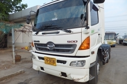 หัวลากHINO MEGA 500 UROIII-344แรงม้า ปี52ยางใหม่10เส้น หัวลากHINO MEGA 500 UROIII-344แรงม้า ปี52ยางใหม่10เส้น