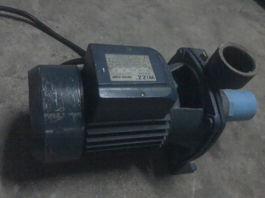 ปั้มน้ำ2นิ้ว WIZZ ใช้ไฟบ้าน220 V. พร้อมใช้ลองแล้วเสียงไม่ดังรอบจัด