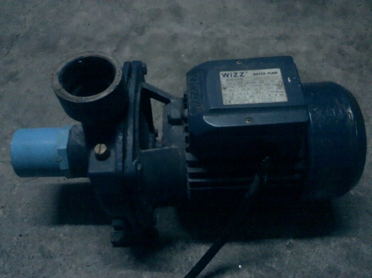 ปั้มน้ำ2นิ้ว WIZZ ใช้ไฟบ้าน220 V. พร้อมใช้ลองแล้วเสียงไม่ดังรอบจัด