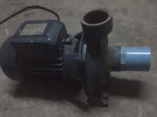 ปั้มน้ำ2นิ้ว WIZZ ใช้ไฟบ้าน220 V. พร้อมใช้ลองแล้วเสียงไม่ดังรอบจัด