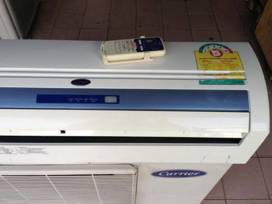 **** ขายแอร์ Carrier 12500 BTU สภาพ 90\% ****