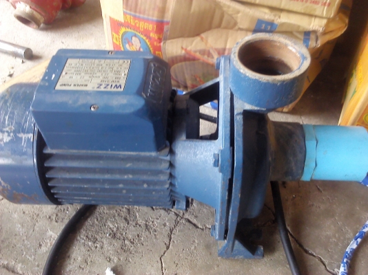 ปั้มน้ำ2นิ้ว2 แรงม้า WIZZ ใช้ไฟบ้าน220 V. พร้อมใช้ลองแล้วเสียงไม่ดังรอบจัด สูบน้ำได้500ลิตรต่อนาที