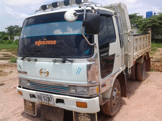 Hino FD1HJA เครื่องho6cturbo ทิฟฟี่ เพาเวอร์ปี 54 แอร์เย็น ภายในสวย ยาง825