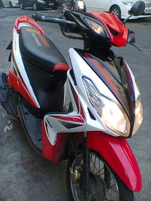 ขาย MIO 125 rr  ราคาถูกที่สุดในเว็ป   ราคาสุทธิ 16000.- รถบ้านไม่ใช้รถร้านค้าคับ  ...รายละเอียดคับ...  -ขาย yamaha Mio 125 RR    -แบบ	4 จังหวะ SOHC 2 วาล์ว ระบายความร้อนด้วยน้ำ  -ระบบสตาร์ท	สตาร์ทมือด้วยระบบไฟฟ้า และสตาร์ทเท้า  -น้ำมันเชื้อเพลิง	น้ำมันเบน