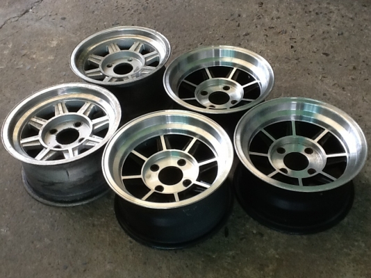 ขายล้อแท้ๆ"HAYASHI-WATANABE" แท้ๆ 2 ชุดครับ