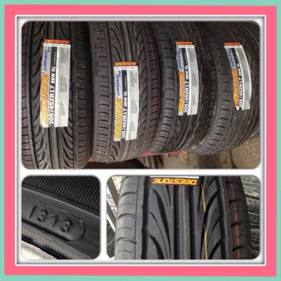 ขายยางใหม่ Deestone ปี13 205-45-17 ชุดละ 9,000 บ. ถูกที่สุด
