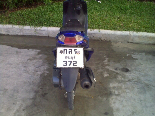 ขาย MIO พร้อมทะเบียน 11500 บาท  พร้อมเสื้อ + ฝาเดิม  ราคาต่อลองได้