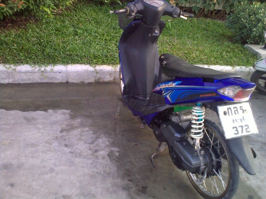 ขาย MIO พร้อมทะเบียน 11500 บาท  พร้อมเสื้อ + ฝาเดิม  ราคาต่อลองได้