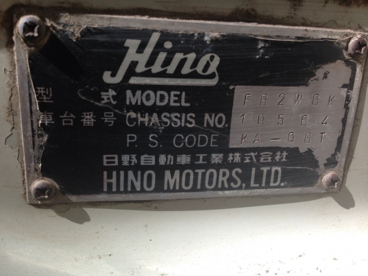 ขายรถ6ล้อHINO FB2W ยาว5เมตร รถห้างแท้ ซูเปอร์เสี่ย
