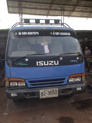 ขาย6ล้อหัวการ์ตูนNPR 120แรง ฝาขาว