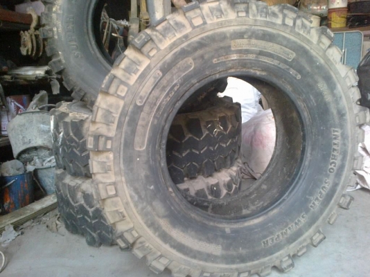 ขายยาง SUPER SWAMPER 34x10.5x16 ยางปีเก่า