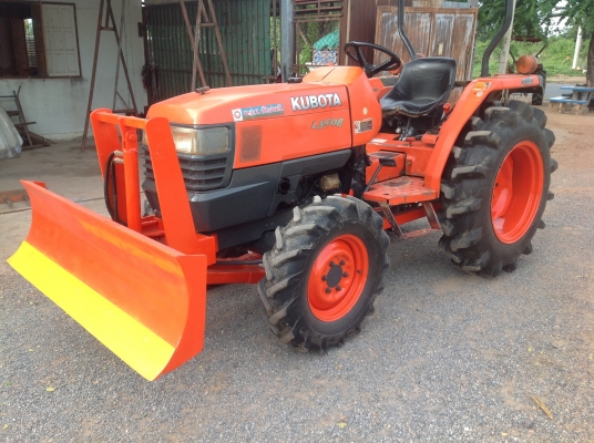 ปัญญาแทรคเตอร์มาแล้ว...จัดมาให้ครับ คูโบต้า L3408 ใบมีดคานล่าง เล่มทะเบียนพร้อม