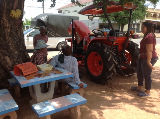 ปัญญาแทรคเตอร์มาแล้ว...จัดมาตามคำขอคูโบต้า L3608  ใบมีดคานล่าง  เล่มทะเบียนพร้อม