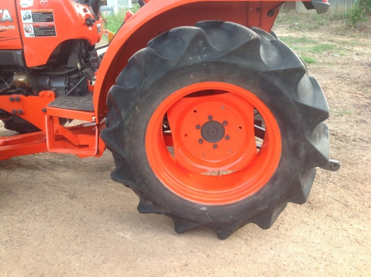 ปัญญาแทรคเตอร์มาแล้ว...จัดมาตามคำขอคูโบต้า L3608  ใบมีดคานล่าง  เล่มทะเบียนพร้อม