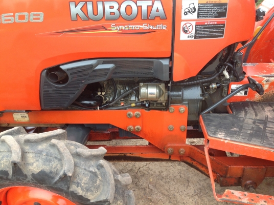 ปัญญาแทรคเตอร์มาแล้ว...จัดมาตามคำขอคูโบต้า L3608  ใบมีดคานล่าง  เล่มทะเบียนพร้อม