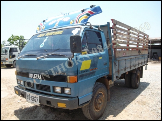 ขายด่วน รถบรรทุก 6 ล้อ ISUZU NPR 59LU5M-7  115 แรง ห้างแท้ เดิมๆ สวยมาก พร้อมใช้สุดๆ ราคาสุดคุ้ม