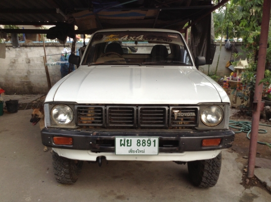 ขาย โตโยต้าม้าดำ 4x4 RN46 ปี 2523 เครื่อง 24 เทอร์โบ ช่วงล่างแท้หมดยกชุด